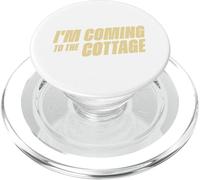 Heated Quote Series - I'm Coming to the Cottage PopSockets PopGrip per MagSafe