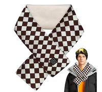 Heated Scarf - Heated Scarves | Heated Scarf For Men | Neck Heater 3 Temp Settings Heated Neck Brace Battery Powered Rechargeable Heated Scarf For Home Workplace Bedroom Library Bookstore