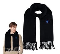 Heated Scarf, USB Neck Wrap With 3 Temperature Settings, Solid Color Electric Heating Pad, Perfect For Neck, Adjustable Warm Scarf For Indoor, Outdoor, Travel, Office, 78.74x12.99 In