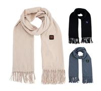 Heated Scarf Women - Rechargeable Winter Neck Warmer, Three Temperature Settings Thermal Wrap, Electric Heating Scarf | Outdoor Cycling Hiking Travel Cold Weather Comfort Accessory For Ladies