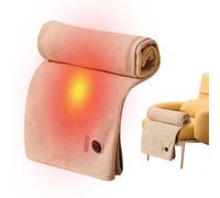 Heated Shawl - Carbon Fiber, 59.06x31.5in Poncho Shawl Fast Heating Wearable Wrap | Zippered Washable Electric Heated Blanket, Heat Wrap Poncho For Home Relaxation, Office Use, Travel, Camping