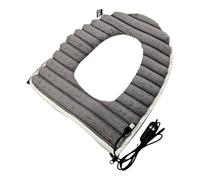 Heated Toilet Seat - 44x37x2cm Toilet Seat Warmer, Temperature Adjustable Seeat Pad | 1x Comfortable Heated Toilets Seats Cover, Convenient To Clean USB Powered Toilets Seats Warmer For Bathroom