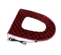 Heated Toilet Seat Cover, 5-Level Adjustable Warmth Pad, Electric Toilet Heater with Timer and Plug-In Design, for Cold Weather, Morning Comfort, Elderly Care, Bathroom, Apartment, and Hotel Room