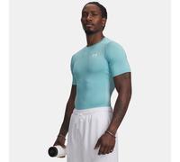 T-shirt Under Armour HeatGear Compression manica corta azzurro pastello - S