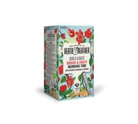 Heath & Heather® | Infuso Biologico alla Mela, Ibisco, Guaranà e Ginseng - 1 x 20 Bustine di Tè (40 Gr)