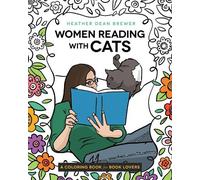 Heather Dean Brewer Women Reading with Cats Coloring & Activity Book (Tascabile)