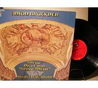 HEATHER HARPER; ANNA REYNOLDS; ROBERT TEAR; MARIUS RINTZLER - - ANTON BRUCKNER - MESSE NR.3 F-MOLL " GROSSE MESSE " - DANIEL BARENBOIM - EMI HIS MASTER'S VOICE - VINYL