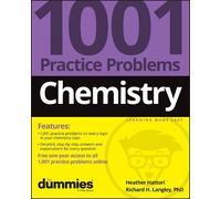Heather Hattori Chemistry: 1001 Practice Problems For Dummies (+ Fr (Tascabile)