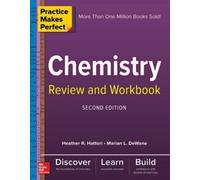 Heather Hattori Practice Makes Perfect Chemistry Review and Workbook (Tascabile)