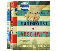 Heather Morris Tattooist of Auschwitz Collection 3 Books Set (The Tattooist of Auschwitz, Cilka's Journey & Three Sisters)
