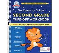 Heather Stella Get Ready for School: Second Grade Wipe-Off Workbo (Anello, filo)