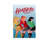 Heathers: The MusicalPainting Art Poster su tela, decorazione artistica da parete, per casa, camera da letto, estetica, pittore, decorazione per soggiorno, decorazione da parete resistente, senza