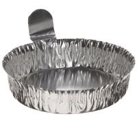 Heathrow Scientific HD14521A - Piatto per bilancia, in alluminio, piccolo, 43 x 12 mm, 100 pezzi