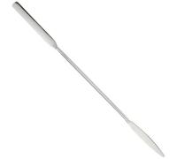 Heathrow Scientific HD15907 - Spatola con terminale piatto arrotondato e affusolato, 195 mm