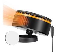 Heating Cooling Windshield, Fast Defogger Heater, Portable Car Heater, Rapid Defrost Defogger, Compact Car Heater, Winter Car Defroster, Compact Fast Heating Car Defroster for Winter & Humid Weather