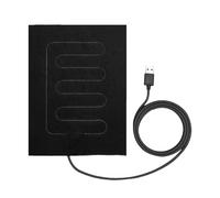 Heating Mouse Pad | 3-Level Electric Safe Overheat Protection Warmer Mat | Heated Desk Mat Hand Warmer | for Home Dorm Office Study Apartment Work