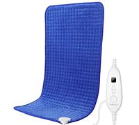 Heating Pad for Back Pain Relief - 45 x 85 cm Size Durpeak Extra Large Heat Pad Moist Heat Therapy for Shoulders Neck Pain Relief Cramps Arthritis Relief (Sapphire Blue)