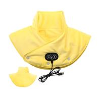 Heating Pad for Neck and Shoulders, Heated Wrap with Massager and 3 Heat Settings, Fast Heating Pad for Women Men, Automatic Function, 17.72x11.81 Inches