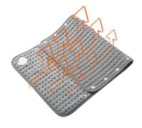Heating Pad - Tappetino Riscaldante 60x30 cm - Tappetino Termico Lavabile Portatile per Schiena Piedi Vita Collo Ginocchio Sedia Letto Donne Uomini Anziani