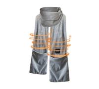 Heating Scarf for Neck, 5 V Smart Electric Heating Scarf, Winter Must Have Scarf, Electric Neck Heating Shawl Pad, Washable, Usb Powered, 3 Temperature Settings for Mom Dad, Portable Heating Scarf