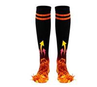 Heating Socks - Electric Heated Socks, Quick Heating Long Lasting, Winter Foot Warmers Women Sockss for Cold Weather Fishing Skiing Backpacking Camping Sports Cycling and Walking Trips