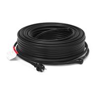 HEATIT JHSD 8 m di riscaldamento con termostato, antigelo per tubi dell'acqua o piante, tubo di riscaldamento senza ghiaccio, 17 W/m, 230 V, IP65