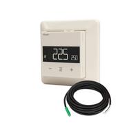 Heatit Z-TRM6 Z-Wave - Termostato per riscaldamento a pavimento, 230 V, RAL 9010