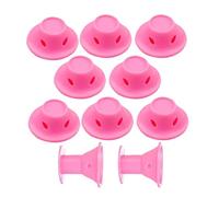 Heatless Curls, No-Heat Overnight Hair Curling Set di 10, Soft Flexible Rollers Effortless Styling While Sleeping, Salon-Quality Hairdressing Tool for Women's Waves, Curls, Volume