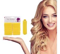 Heatless Hair Curlers, Soft Foam Rollers, Flexible Sponge Curlers For Waves | Soft sponge hair rollers create curls and waves without heat, with flexible designs for home or salon styling and overnight u