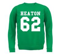Heaton 62 - Bambini Felpa con Cappuccio/Maglione - Cantante Paul Love Ventola