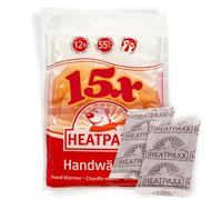 HeatPaxx scaldamani - Maneggevole scaldamani da Viaggio - Finalmente Mani Calde - 15 x 2 Cuscini riscaldanti in Pratica Confezione Risparmio