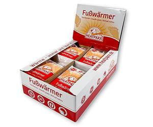 HeatPaxx, Solette scaldapiedi, 40 Paia Fußwärmer Display A 40 Paar
