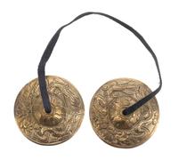 HEATSHAKING 1 Paio Cimbali Finger Rame per Danza e Meditazione Strumento Rituale Leggero e Portatile per Cerimonie Musicali Accessorio per Strumenti Etnici
