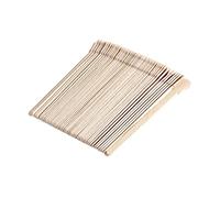 HEATSHAKING 100 Pezzi Spatole in Legno Per Depilazione Estremità Arrotondate Senza Irritazioni Inodore Adatte a Tutte Le Cere Depilatorie Per Uso Professionale o Domestico