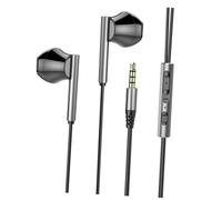 HEATSHAKING 1pezzi Auricolari Cablati Gaming Ear Con Microfono Bassi Potenti e Controllo Multifunzione Comodi e Resistenti in Silicone Per Gioco