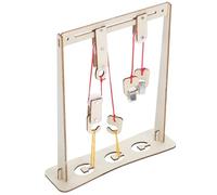 HEATSHAKING 1set Modelli Di Pulegge Per Esperimenti Di Fisica Kit Didattico Con Blocchi e Supporto Per Apprendimento Pratico e Creativo Nelle Scuole