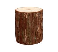 HEATSHAKING 2 Pezzi Supporto da Parete in Legno a Forma di Ceppo per Vasi di Fiori, Salvaspazio Design Unico Rustico ed Elegante per Decorazioni Casa e Feste Speciali