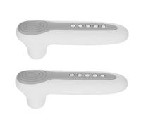 HEATSHAKING 2 Protezioni Per Maniglie in Silicone Per Porte: Manicotto Protettivo Per Maniglia Della Porta - Antistatico E Antirumore Per Una Facile Installazione