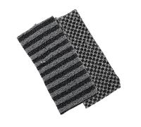 HEATSHAKING 2pezzi Panni Esfolianti Per Doccia Strisce Per Lavare La Schiena Perfetti Per Massaggi e Pulizia Del Corpo Rimuovono Le Cellule Morte e Stimolano La Circolazione