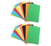 HEATSHAKING 30 Fogli di Spugna Colorata Pieghevole per Lavoretti Fai da Te, Resistente e Non Facile da Strappare, per Scrapbooking e Sviluppo Manuale dei Colore Casuale