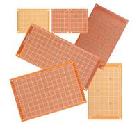 HEATSHAKING 32pezzi Kit Di Circuiti Stampati Scheda Di Progetto Professionale Scheda Pcb Monofacciale Di Prototipazione Per Saldatura Di Saldatura Circuito Stampato Lato Singolo
