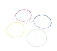 HEATSHAKING 4 Pezzi Corde Colorate per Ukulele Nylon Facili da Installare per Principianti e Giocatori Accessori Musicali per Strumenti Corda