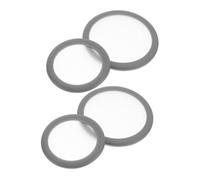 HEATSHAKING 4pezzi Coperture Per Stetoscopio in Plastica Durevole Ricambio Per Diaframma Parti Ricambio Per Stetoscopio Pediatrico e Adulto Accessori Medici Compatibili Con Vari Modelli