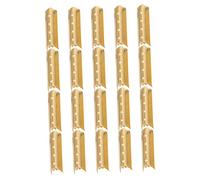 HEATSHAKING 80 Pezzi Punte Riduce L’usura degli Occhielli per Lacci in Metallo Finitura Rame Lucida Oro Forma Rotonda, Installazione Rapida per Cura Scarpe e Fai da Te