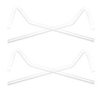 HEATSHAKING Barre di Diffusione in Vetro Set 4 Pezzi Diametro 6Mm per Celle di Laboratorio Accessori Riutilizzabili per Biochimica e Colture Microbiche