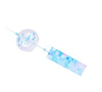 HEATSHAKING Campanello Eolico Giapponese in Vetro a Forma di Volatile, Decorazione Semplice e Creativa per Camera da Letto, Suono Chiaro e Melodioso, Idea Regalo Pratica