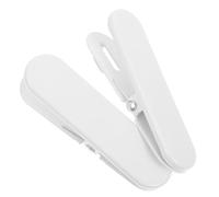 HEATSHAKING Clip Per Pannello in Ferro Resistente 2 Pezzi, Ganci Da Parete e Organizer Per Stanza Lavori Manuali, Accessori Versatili Per Foto e Documenti, Bianco, Facile Da Fissare e Trasportare