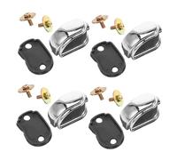 HEATSHAKING Connettore in Metallo per Batteria 4 Pezzi, Accessori Hardware per Grancassa e Rullante, Kit Tiranti per Batterista, Compatibile Vari Tamburi, Facile da Installare Colore Casuale
