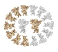 HEATSHAKING Decorazioni Unghie Facile da Usare 80 Angelo in Resina 3d Chic e Adorabili Kit di Decori Manicure per Feste di e Balli