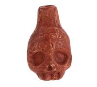 HEATSHAKING Fischietto Spaventoso Ceramica Per Halloween Whistle Per Allenamento Cani e Situazioni Di Emergenza Suono Forte e Strano Giocattolo Divertente e Versatile Colore Marrone